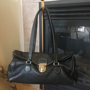 PRADA Pebbled Leather Bag with dust cover